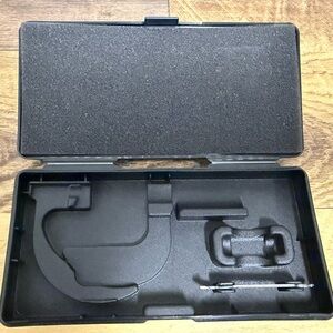 Mitutoyo Black Micrometer Hard Case, model M120-2”